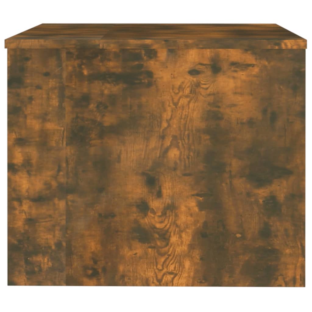 Salongbord røkt eik 80x50x40 cm konstruert tre