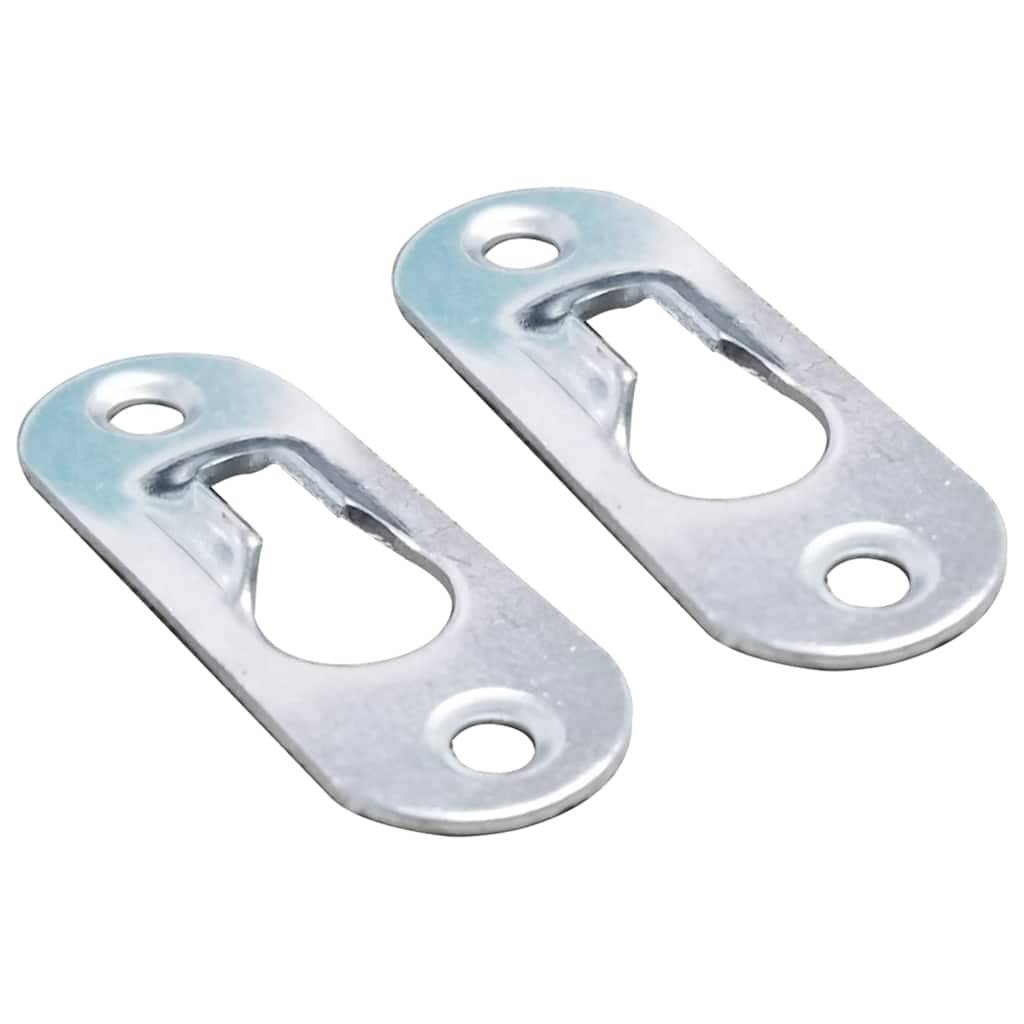 Flytende nattbord 2 stk røkt eik 40x30x15 cm konstruert tre vidaXL