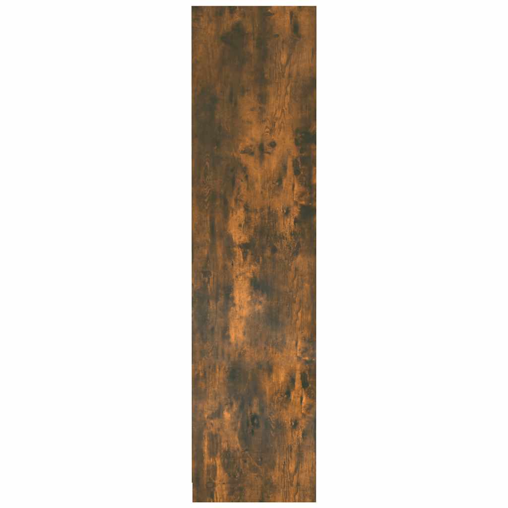 Garderobe røkt eik 100x50x200 cm konstruert tre