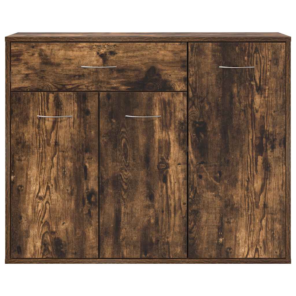 Skjenk røkt eik 88x30x70 cm konstruert tre