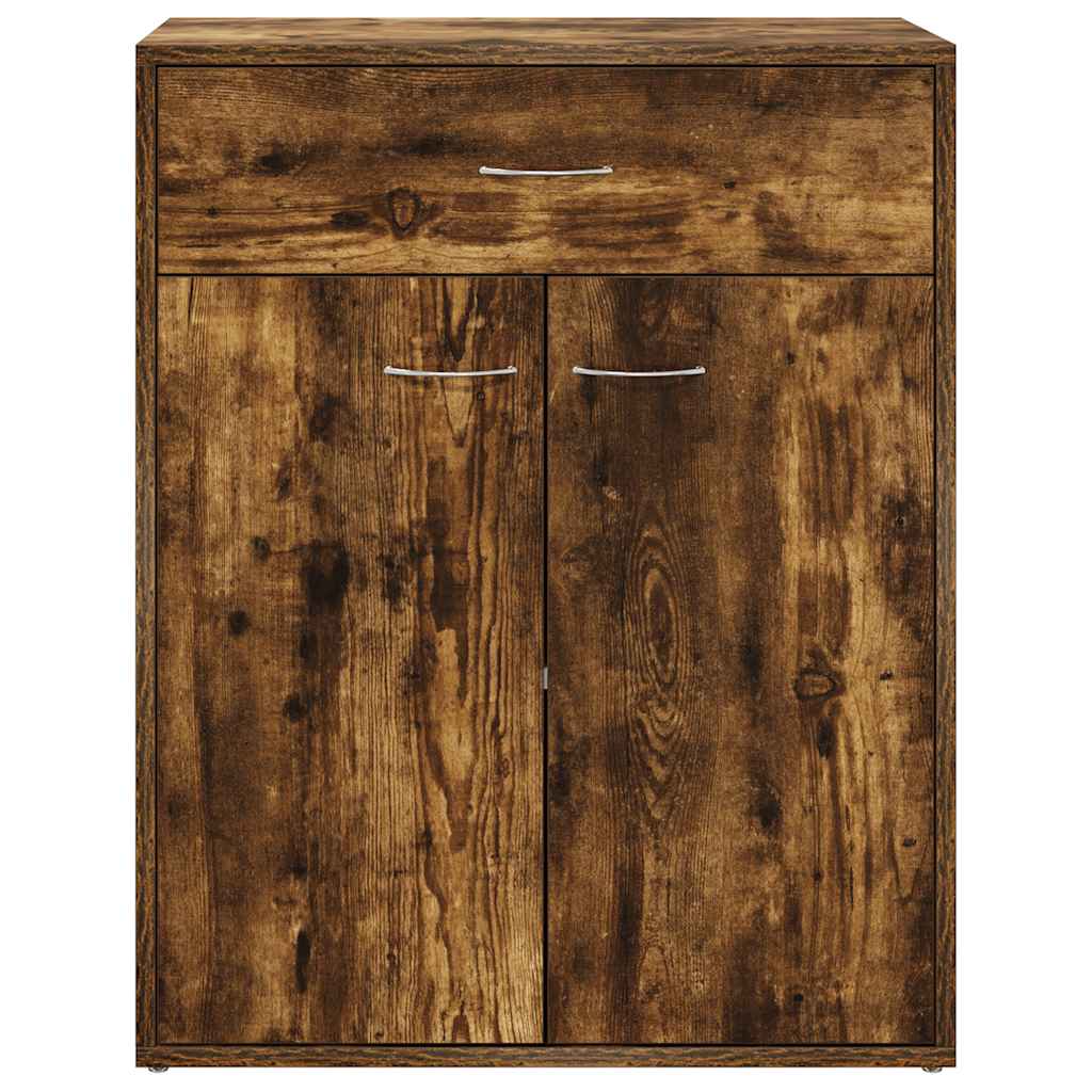 Skjenk røkt eik 60x30x75 cm konstruert tre