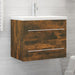Servantskap røkt eik 60x38,5x48 cm konstruert tre