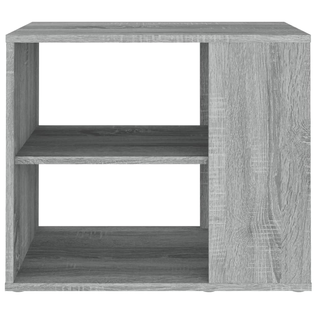 Sideskap grå sonoma 60x30x50 cm konstruert tre
