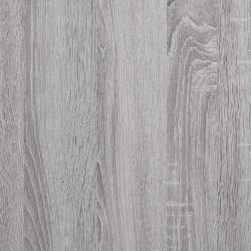Vegghyller kubeformet 2 stk grå sonoma 30x15x30 cm