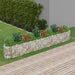 Gabion høybed galvanisert jern 400x50x50 cm