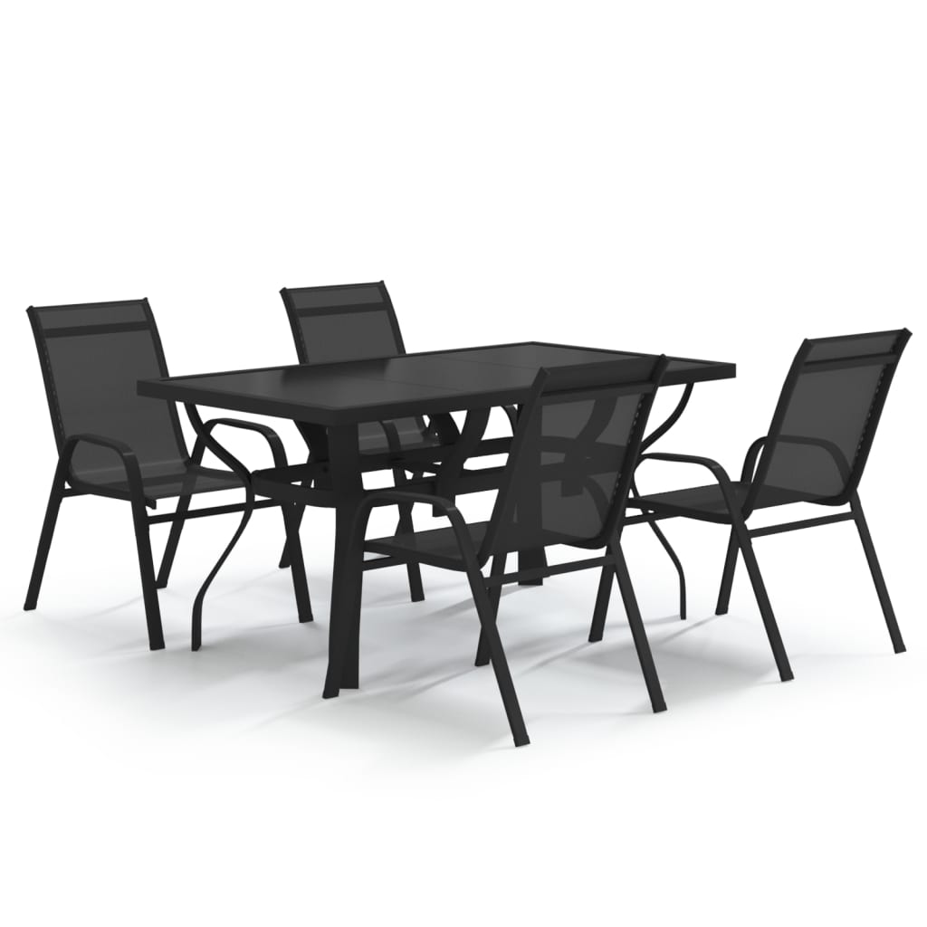 Hagespisegruppe 5 deler svart