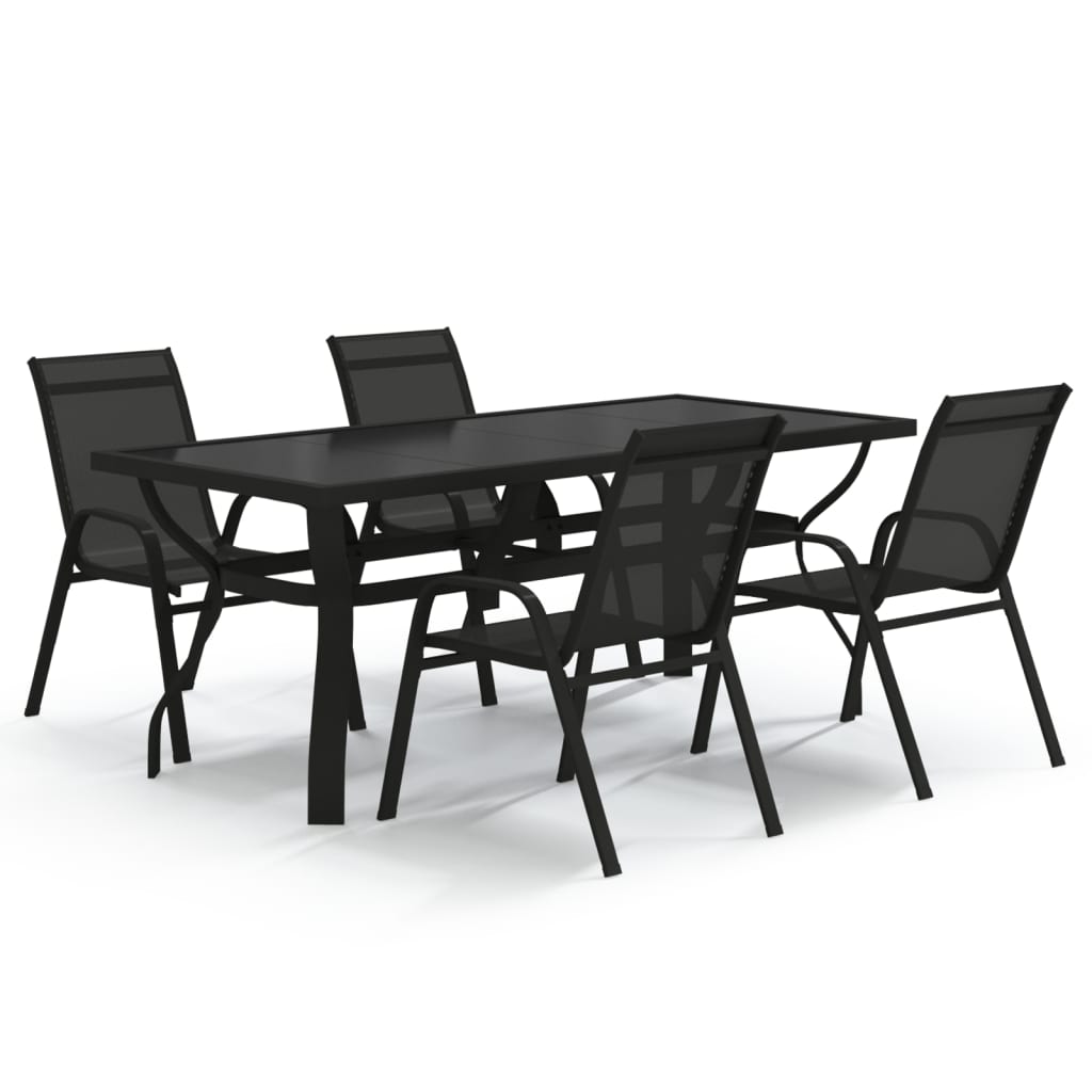 Hagespisegruppe 5 deler svart
