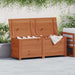 Utendørs putekasse brun 150x50x56 cm heltre gran