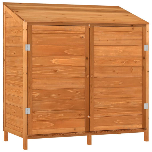 Hageskur brun 102x52x112 cm heltre gran