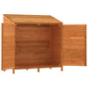 Hageskur brun 102x52x112 cm heltre gran
