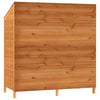 Hageskur brun 102x52x112 cm heltre gran
