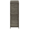 Hageskur antrasitt 55x52x174,5 cm heltre gran