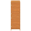 Hageskur brun 55x52x174,5 cm heltre gran