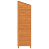 Hageskur brun 55x52x174,5 cm heltre gran