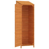 Hageskur brun 55x52x174,5 cm heltre gran