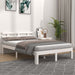 Sengeramme hvit heltre 120x190 cm Small Double