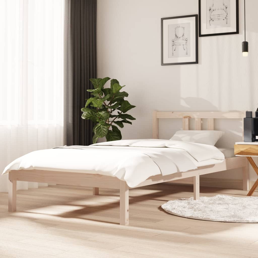 Sengeramme heltre furu 90x190 cm Single