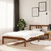 Sengeramme honningbrun heltre 100x200 cm
