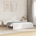 Sengeramme hvit heltre 135x190 cm Double