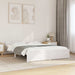 Sengeramme hvit heltre 140x200 cm