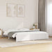 Sengeramme hvit heltre 180x200 cm Super King
