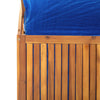 Oppbevaringsboks med espalier 99x50x160 cm heltre akasie