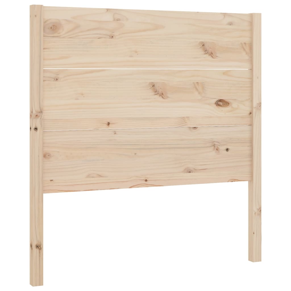 Sengegavl 81x4x100 cm heltre furu