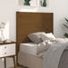 Sengegavl honningbrun 81x4x100 cm heltre furu