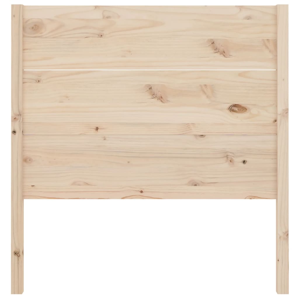Sengegavl 96x4x100 cm heltre furu