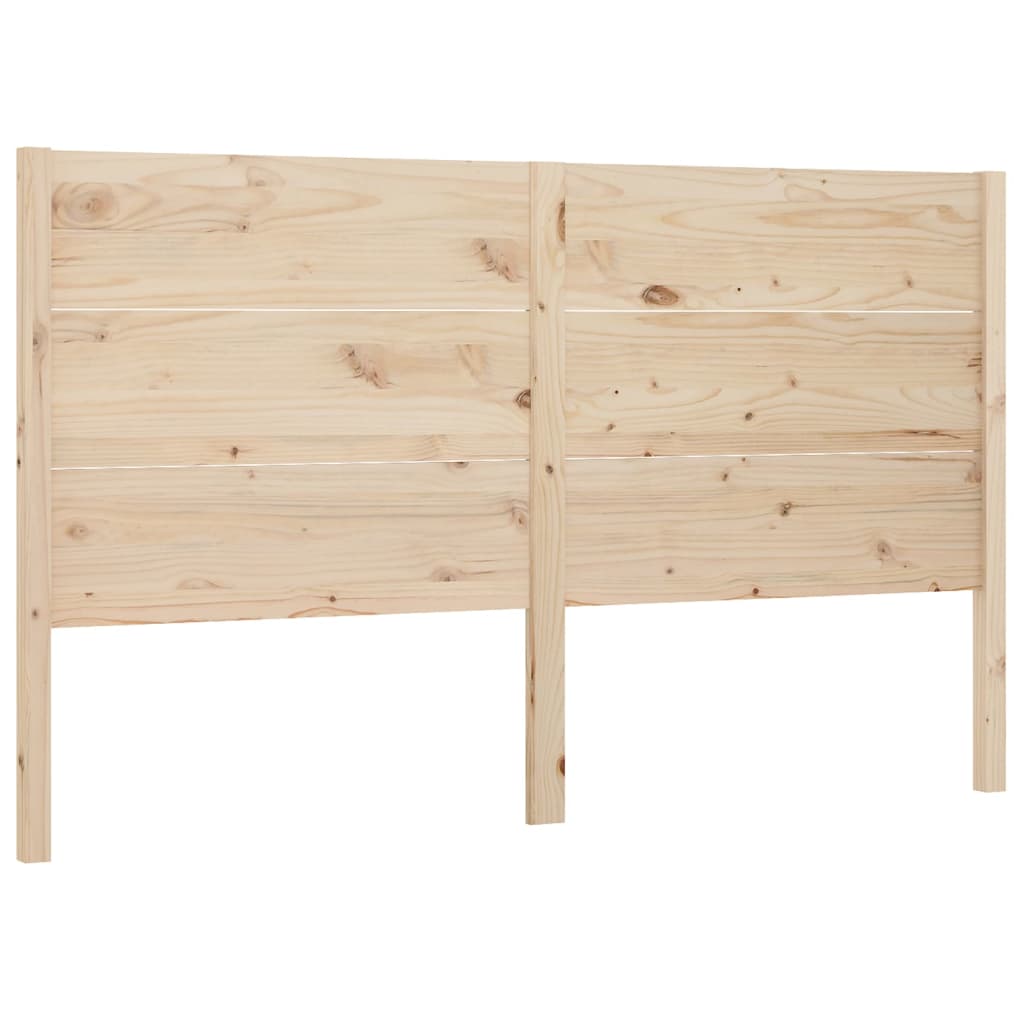 Sengegavl 141x4x100 cm heltre furu