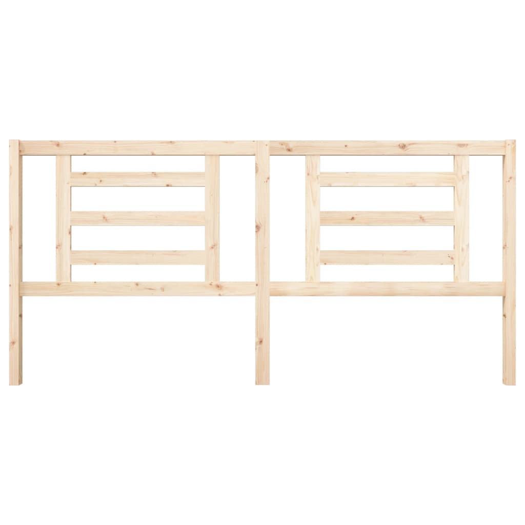 Sengegavl 206x4x100 cm heltre furu
