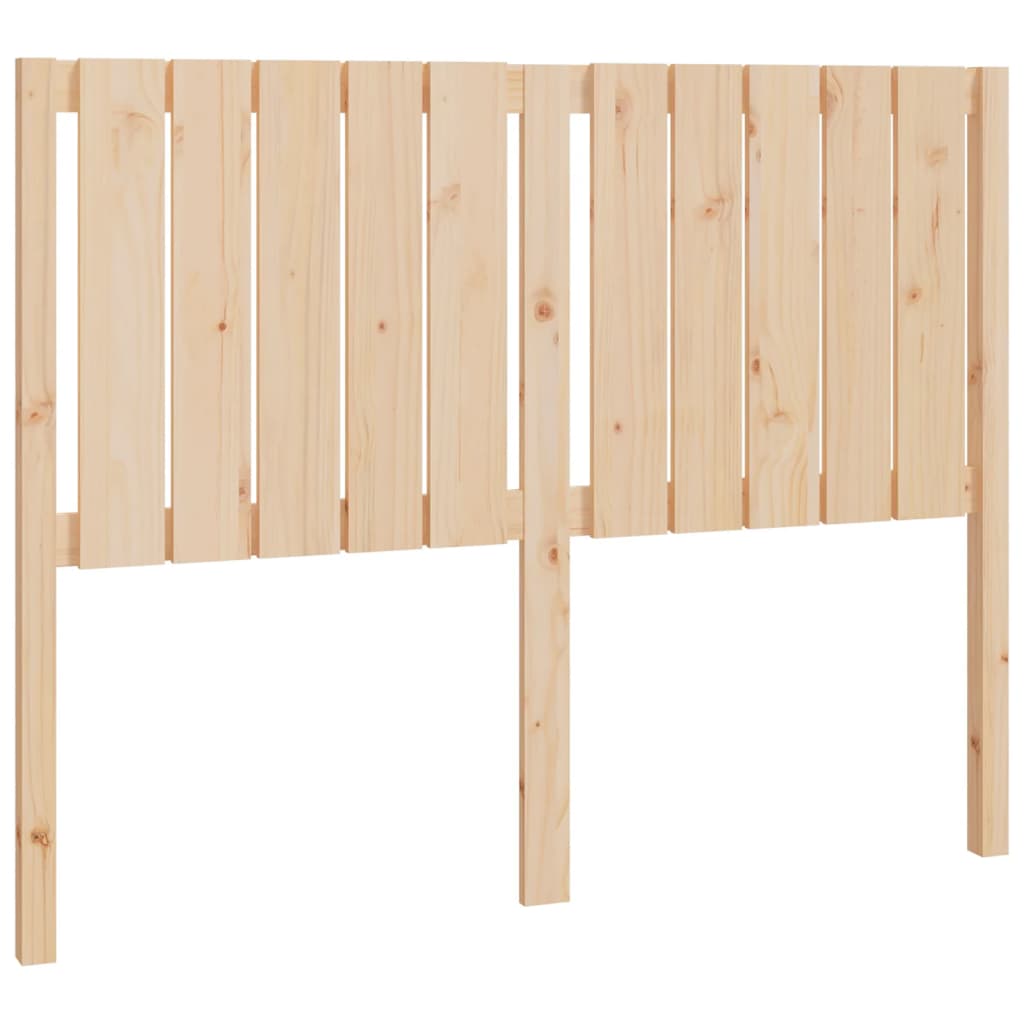 Sengegavl 125,5x4x100 cm heltre furu