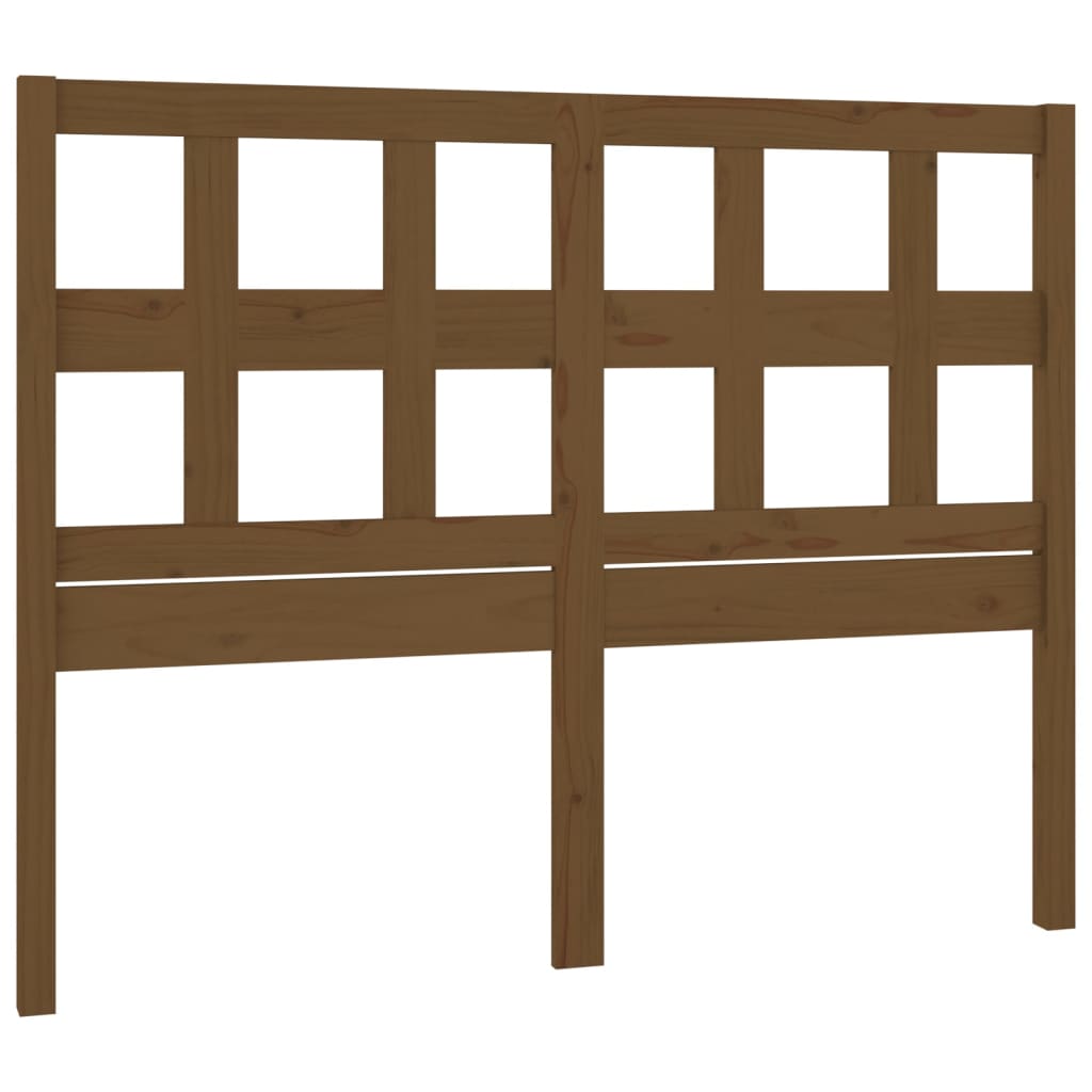 Sengegavl honningbrun 185,5x4x100 cm heltre furu