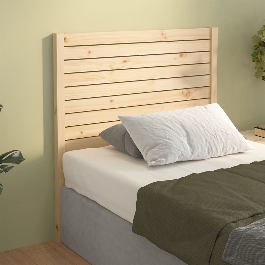 Sengegavl 96x4x100 cm heltre furu