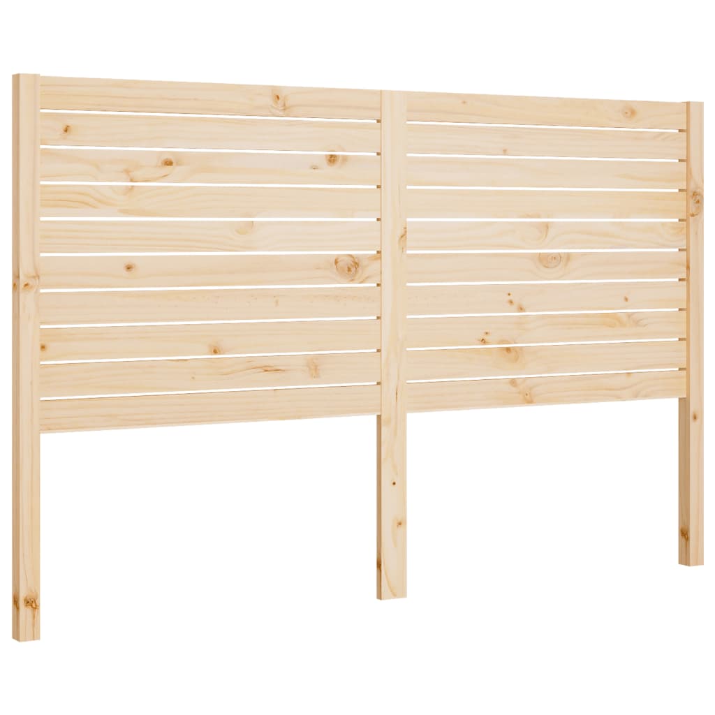 Sengegavl 141x4x100 cm heltre furu