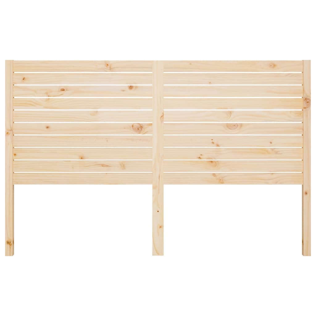 Sengegavl 141x4x100 cm heltre furu