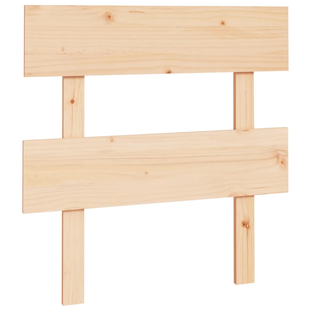 Sengegavl 78,5x3x81 cm heltre furu