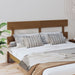 Sengegavl honningbrun 204x3x81 cm heltre furu