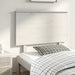 Sengegavl hvit 104x6x82,5 cm heltre furu