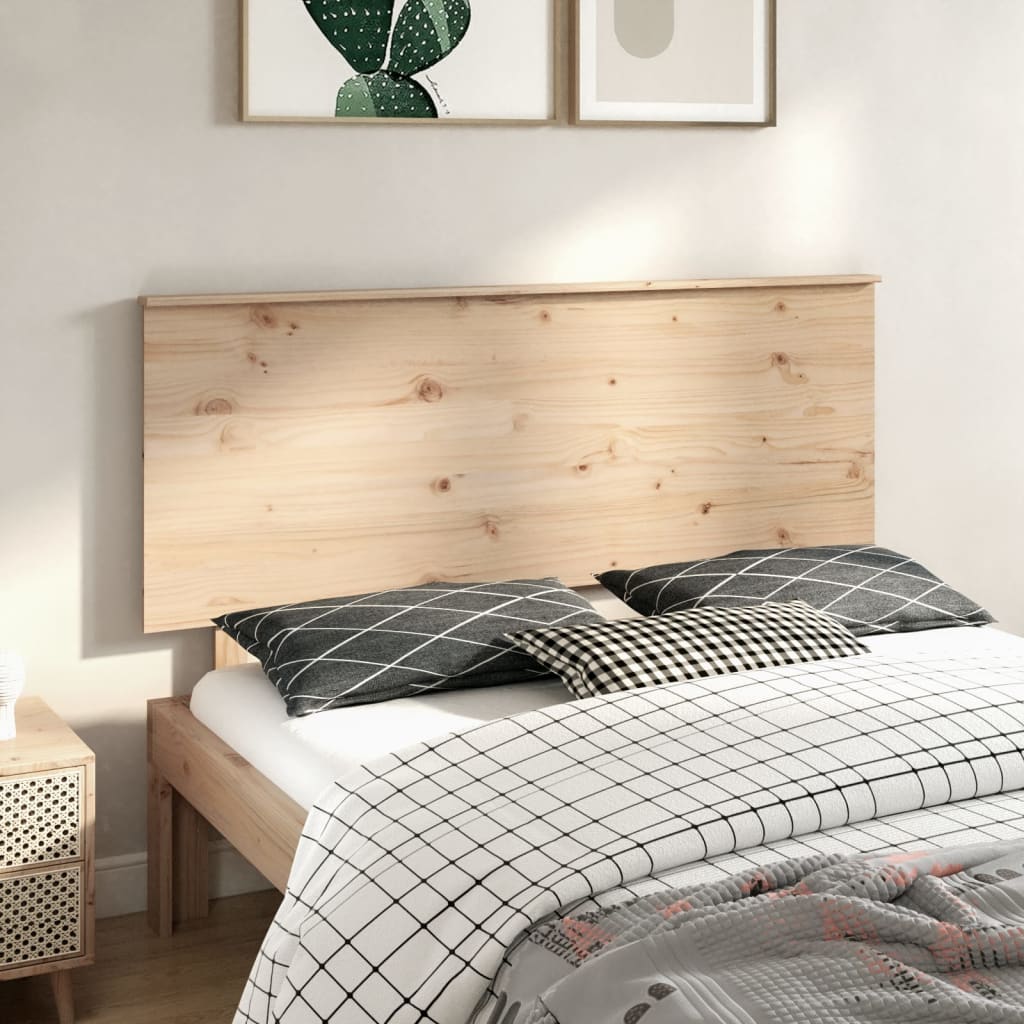 Sengegavl 154x6x82,5 cm heltre furu