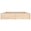 Sengeramme med skuffer 120x190 cm Small Double