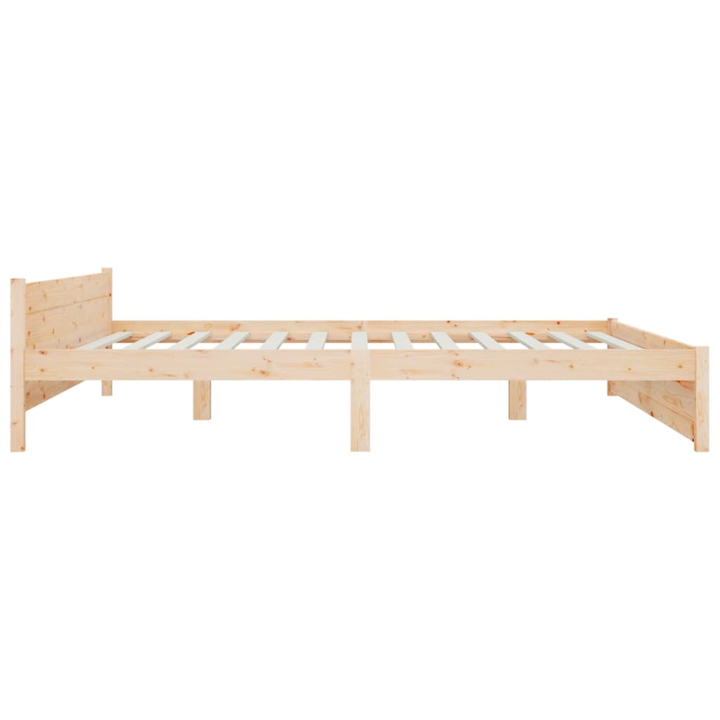 Sengeramme med skuffer 200x200 cm
