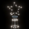 Juletre med bakkeplugg 310 LED kaldhvit 300 cm
