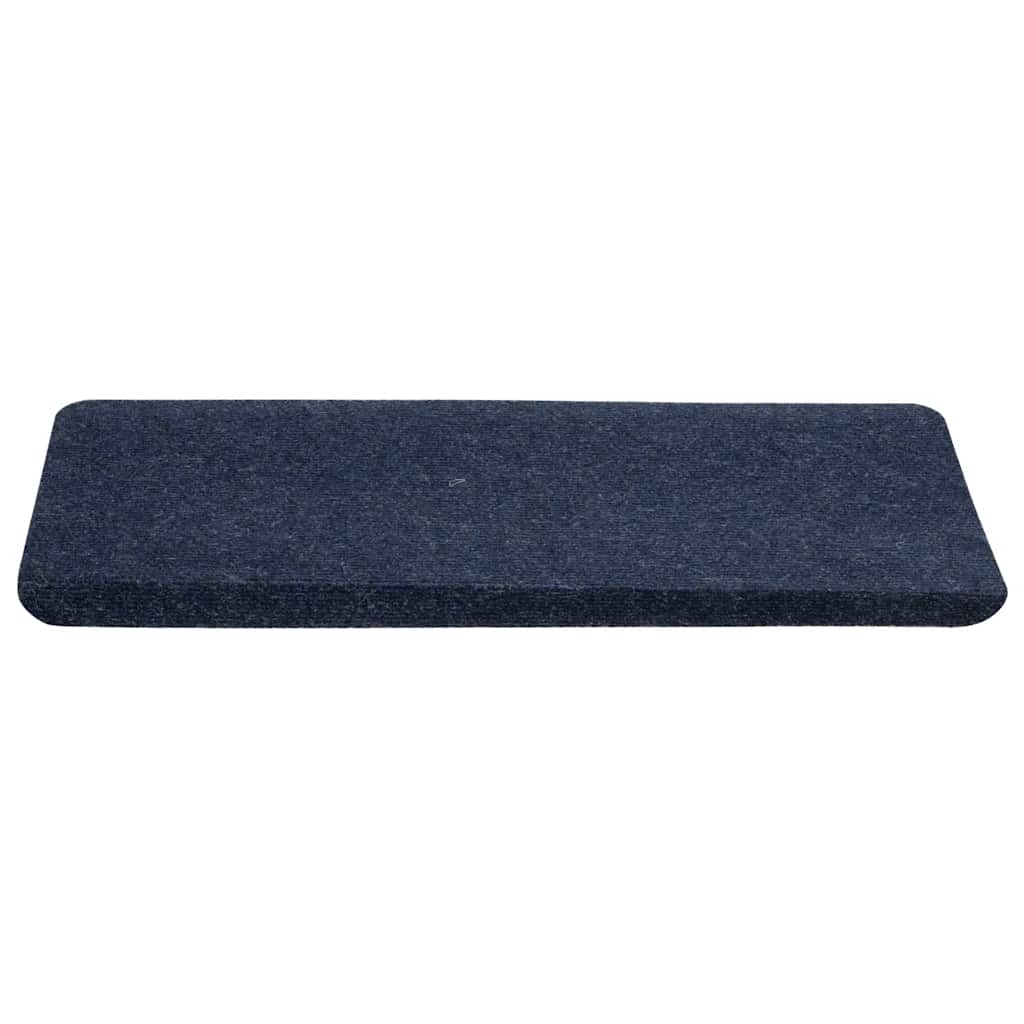 Selvklebende trappematter 15 stk 65x24,5x3,5 cm blå
