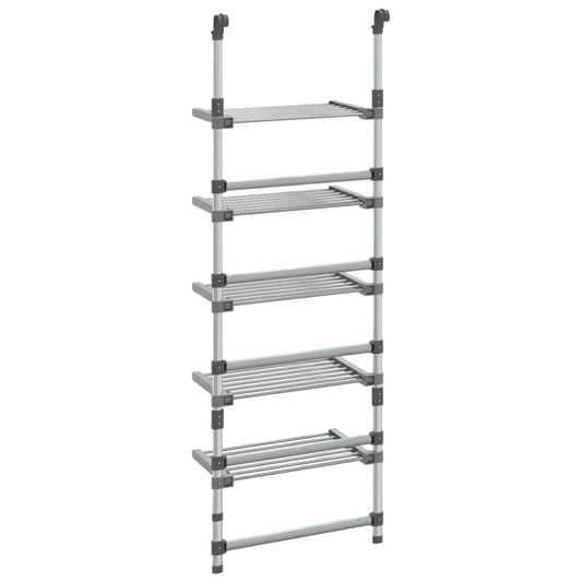 Hengende tørkestativ med 5 etasjer aluminium