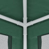 Festtelt med 4 sidevegger av netting grønn 2x2 m HDPE