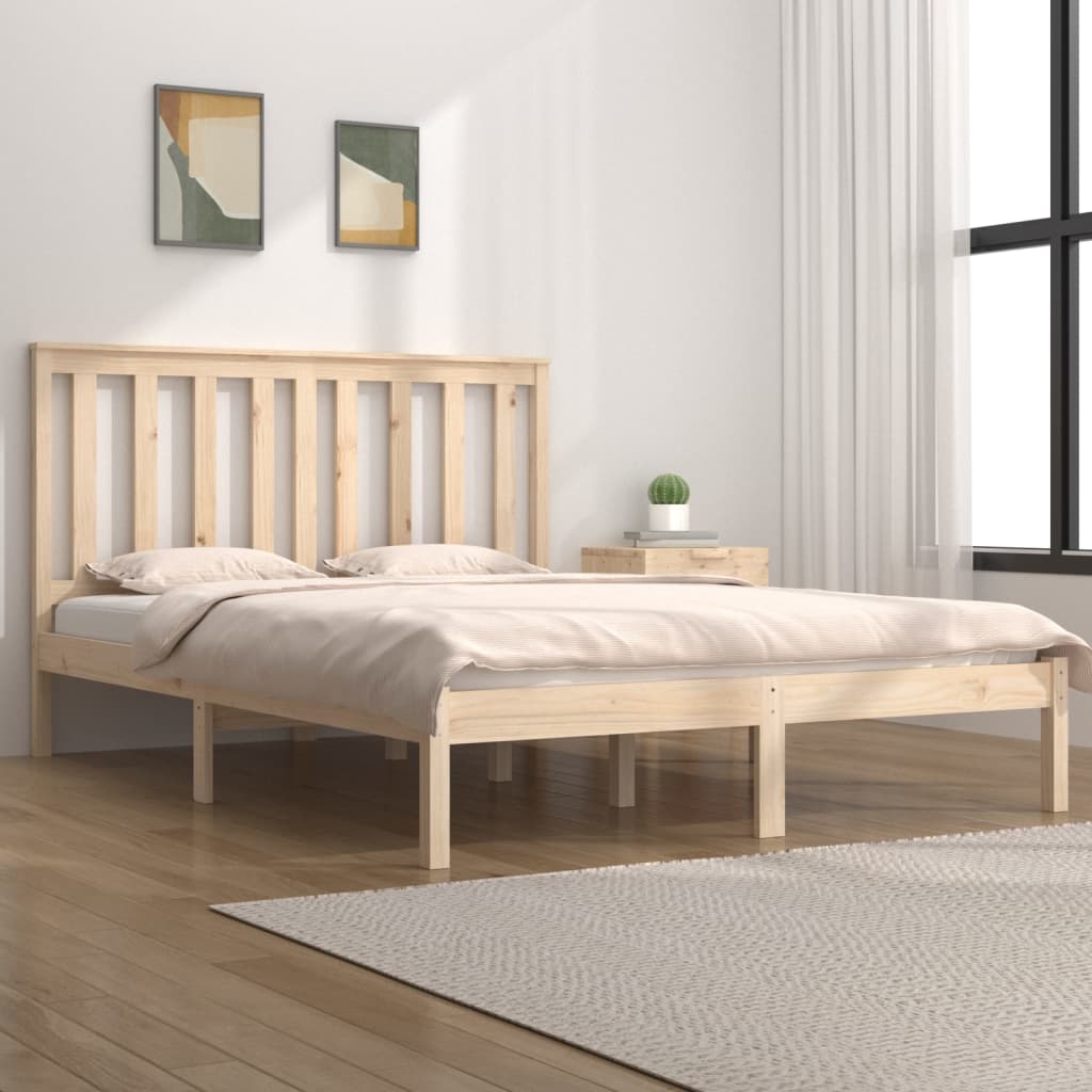 Sengeramme heltre furu 135x190 cm Double