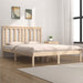 Sengeramme heltre furu 135x190 cm Double