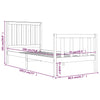 Sengeramme heltre furu 75x190 cm Small Single