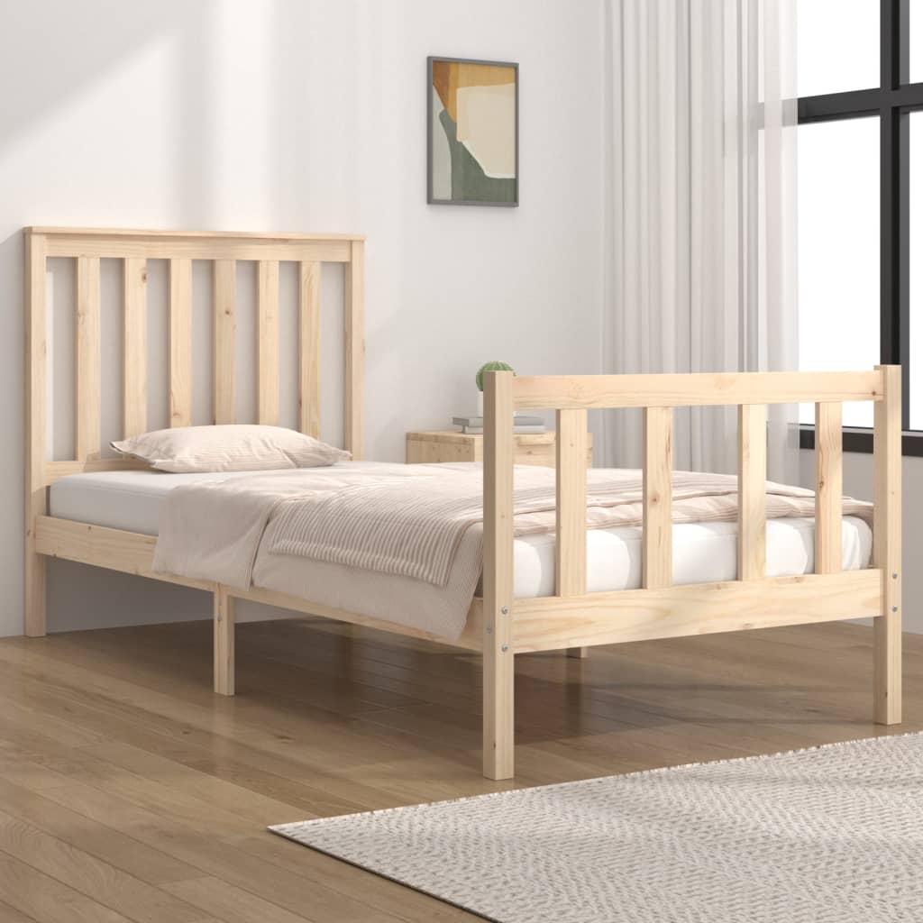 Sengeramme heltre furu 75x190 cm Small Single